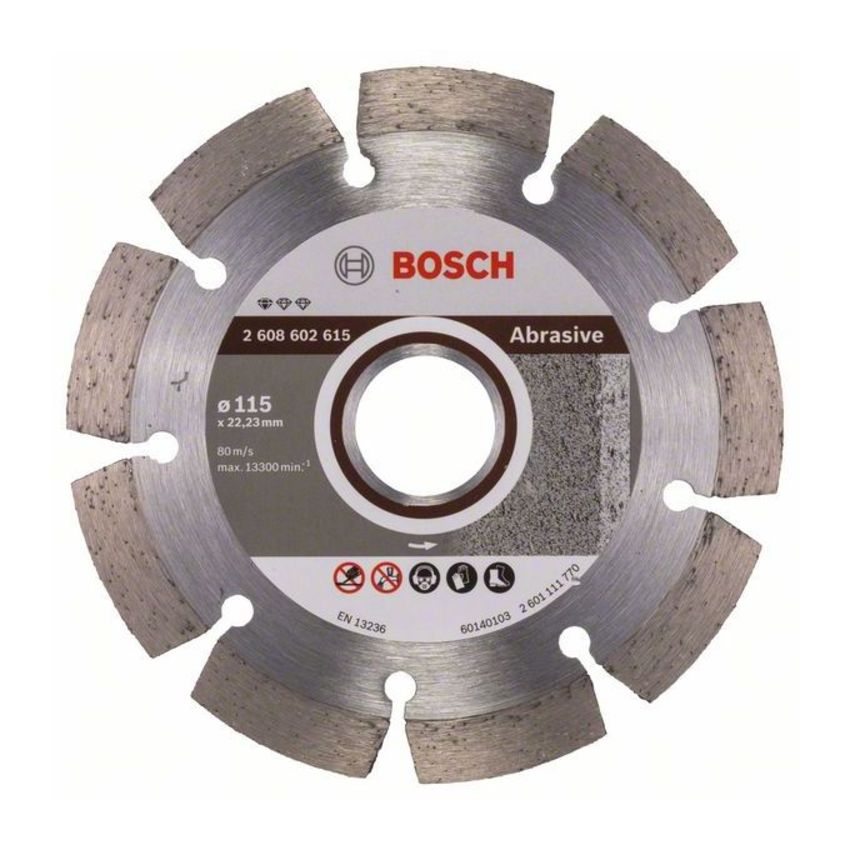 Bosch 2608602615 Standard for Abrasive gyémánt darabolótárcsa 115mm termék fő termékképe