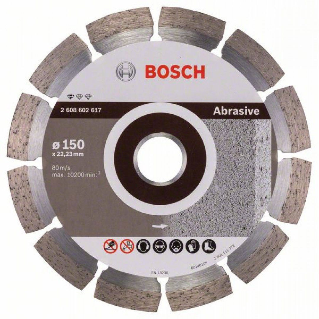Bosch 2608602617 Standard for Abrasive gyémánt darabolótárcsa 150mm termék fő termékképe