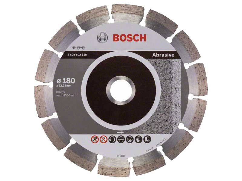 Bosch 2608602618 Standard for Abrasive gyémánt darabolótárcsa 180mm termék fő termékképe
