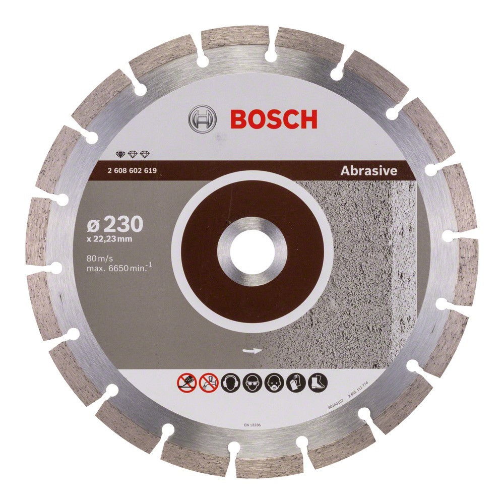 Bosch 2608602619 Standard for Abrasive gyémánt darabolótárcsa 230mm termék fő termékképe