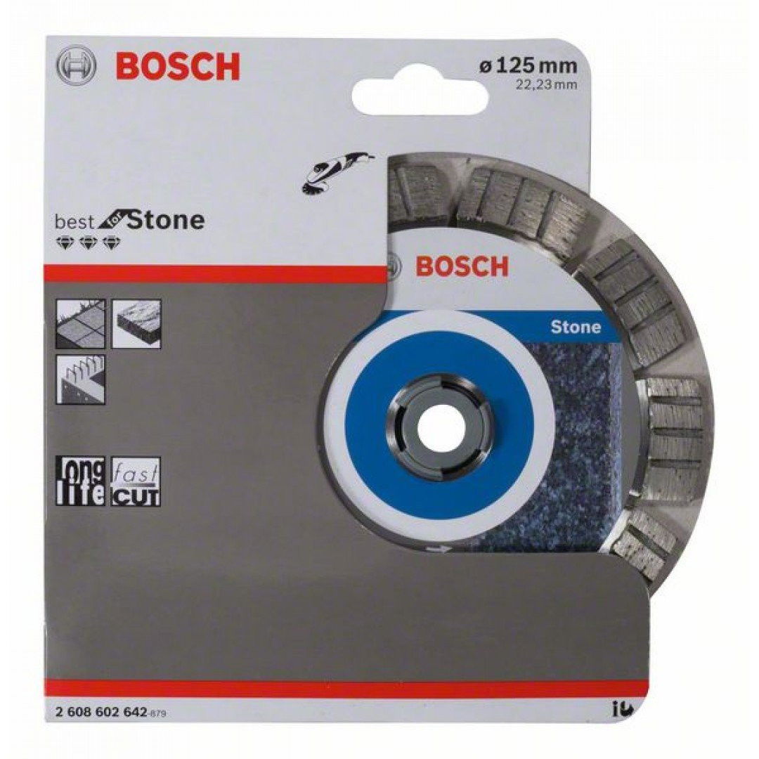 Bosch 2608602642 Best for Stone gyémánt vágótárcsa 125mm termék fő termékképe