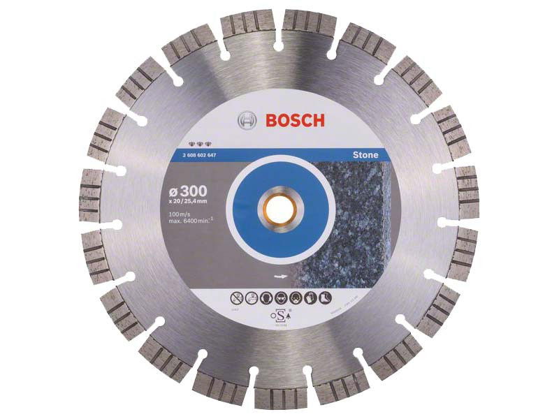 Bosch 2608602647 Best for Stone gyémánt vágótárcsa 300mm termék fő termékképe