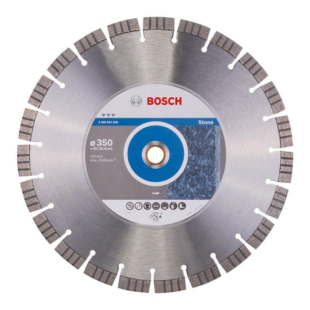 Bosch 2608602648 Best for Stone gyémánt vágótárcsa 350mm termék fő termékképe