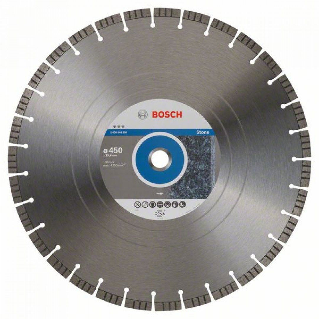 Bosch 2608602650 Best for Stone gyémánt vágótárcsa 450mm termék fő termékképe