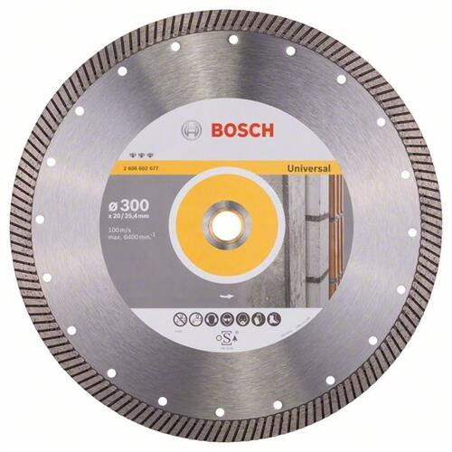 Bosch 2608602677 Best for Universal Turbo gyémánt darabolótárcsa 300mm termék fő termékképe