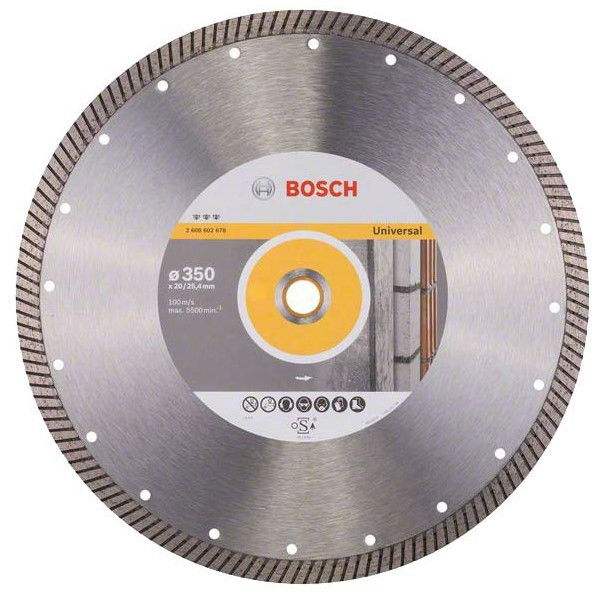 Bosch 2608602678 Best for Universal Turbo gyémánt darabolótárcsa 350mm termék fő termékképe