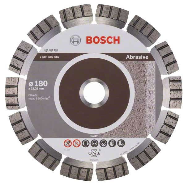 Bosch 2608602682 Best for Abrasive gyémánt darabolótárcsa 180mm termék fő termékképe