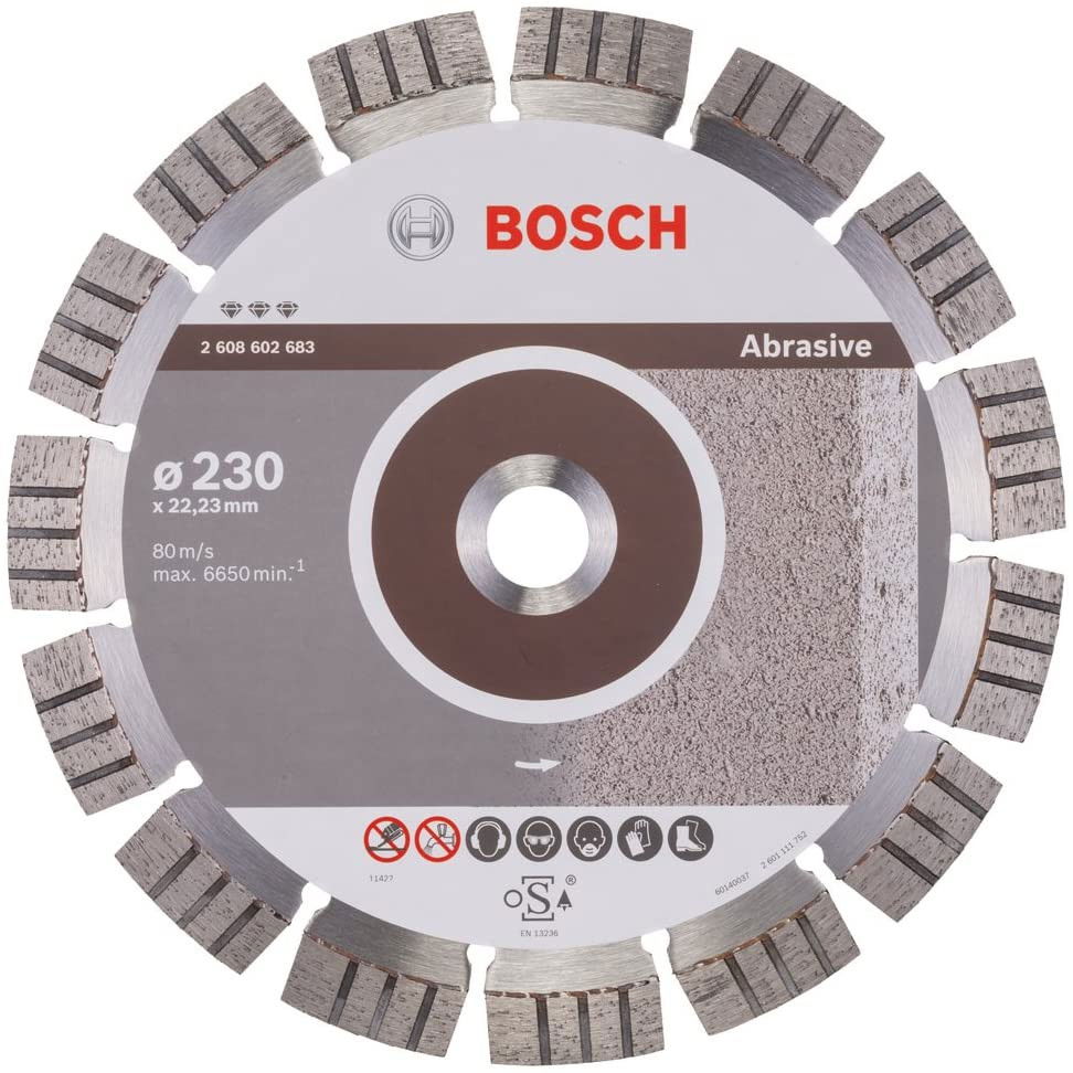 Bosch 2608602683 Best for Abrasive gyémánt darabolótárcsa 230mm termék fő termékképe