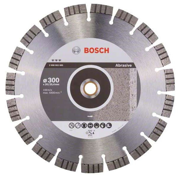 Bosch 2608602685 Best for Abrasive gyémánt darabolótárcsa 300mm termék fő termékképe