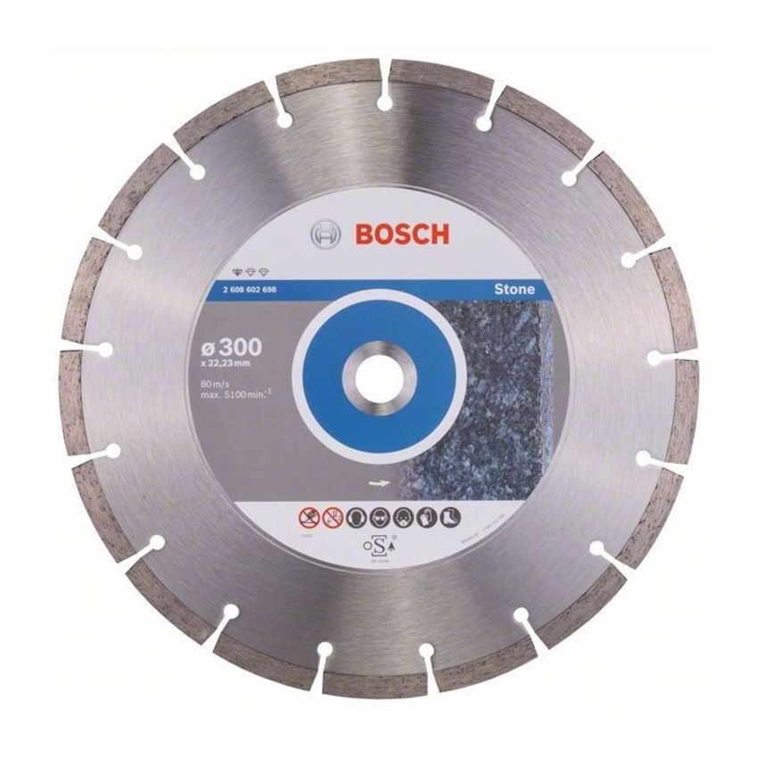 Bosch 2608602698 Standard for Stone gyémánt darabolótárcsa 300mm termék fő termékképe