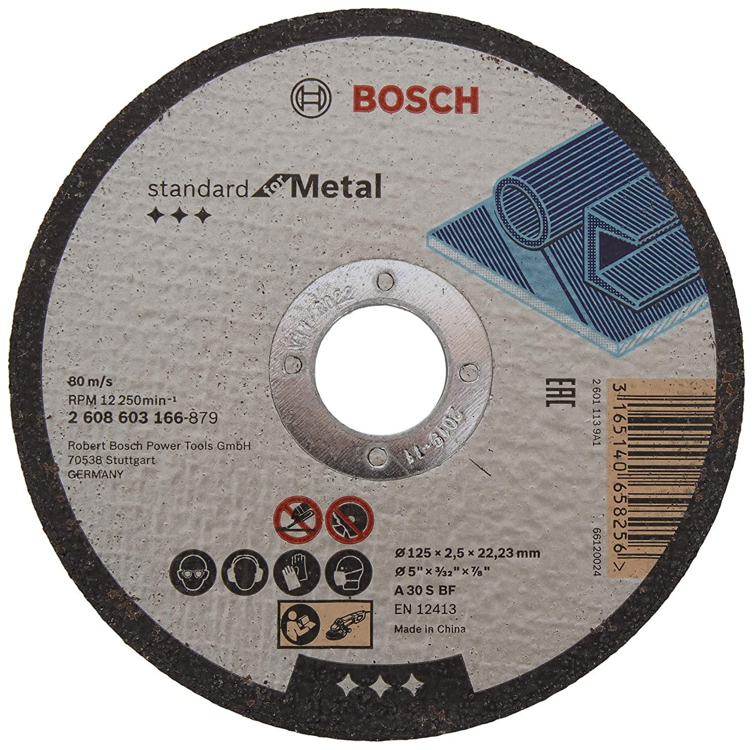 Bosch 2608603166 Standard for Metal vágótárcsa 125mm termék fő termékképe