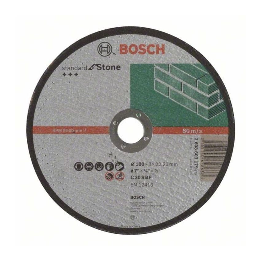 Bosch 2608603179 Standard for Stone vágótárcsa 180mm termék fő termékképe