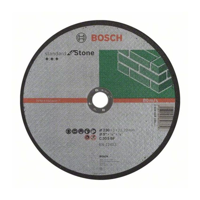Bosch 2608603180 Standard for Stone vágótárcsa 230mm termék fő termékképe