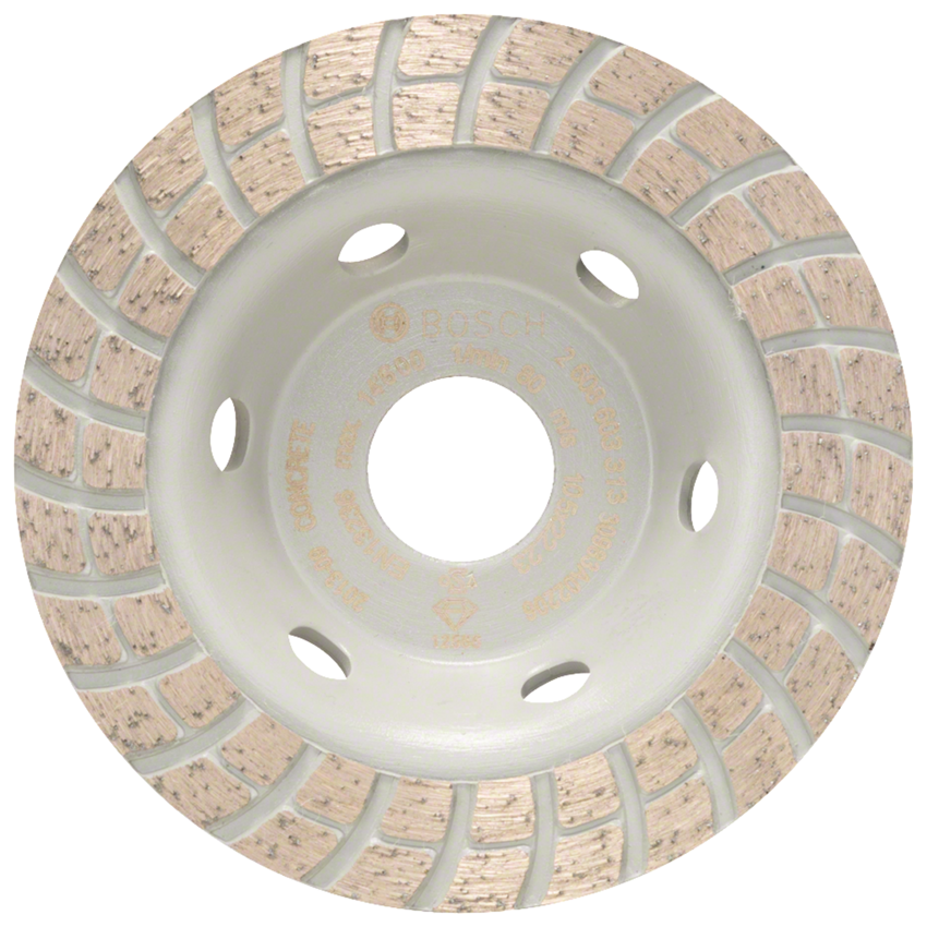Bosch 2608603313 Standard for Con crete Turbo gyémánt fazékkorong 105mm termék fő termékképe