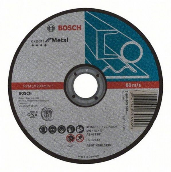 Bosch 2608603398 Expert for Metal vágótárcsa 150mm termék fő termékképe