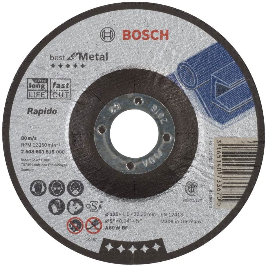 Bosch 2608603515 Best for Metal Rapido vágótárcsa 125mm termék fő termékképe