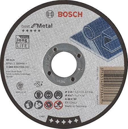 Bosch 2608603516 Best for Metal vágótárcsa 115mm termék fő termékképe