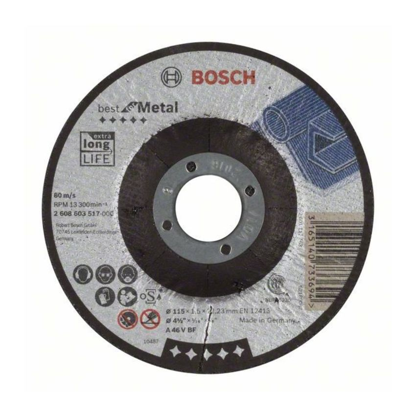 Bosch 2608603517 Best for Metal vágótárcsa 115mm termék fő termékképe