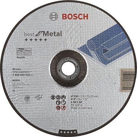 Bosch 2608603523 Best for Metal Rapido vágótárcsa 230mm termék fő termékképe
