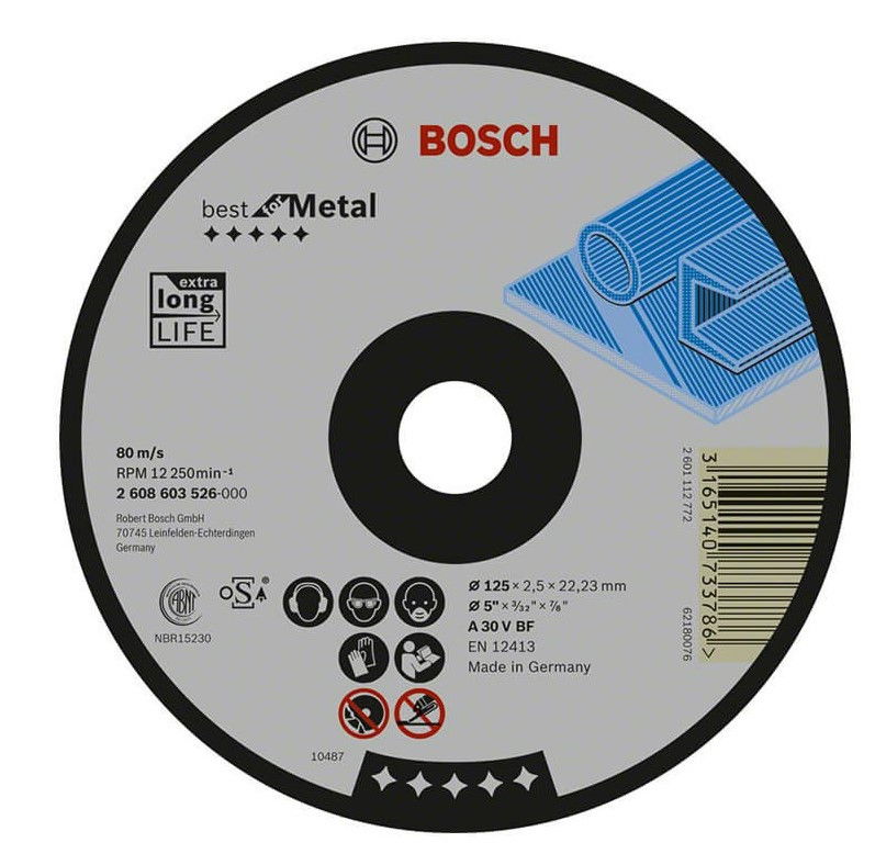 Bosch 2608603526 Best for Metal vágótárcsa 125mm termék fő termékképe