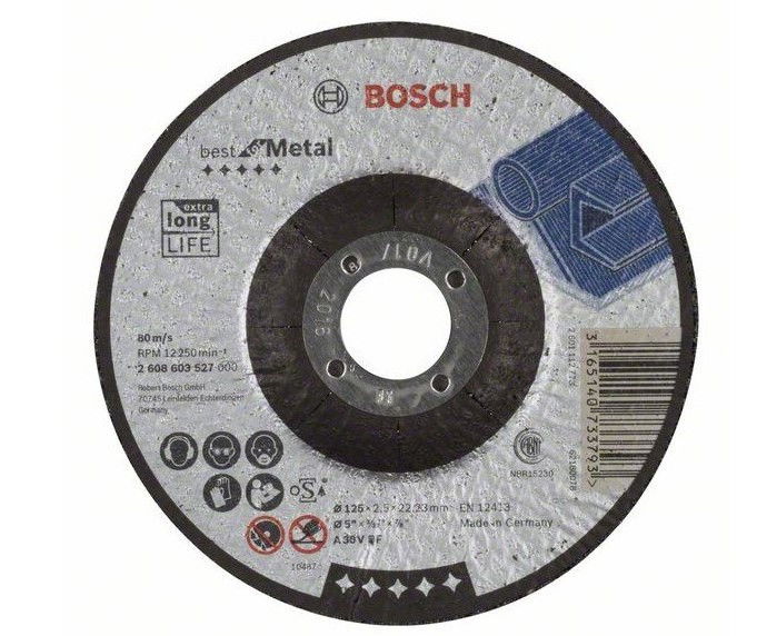 Bosch 2608603527 Best for Metal vágótárcsa 125mm termék fő termékképe
