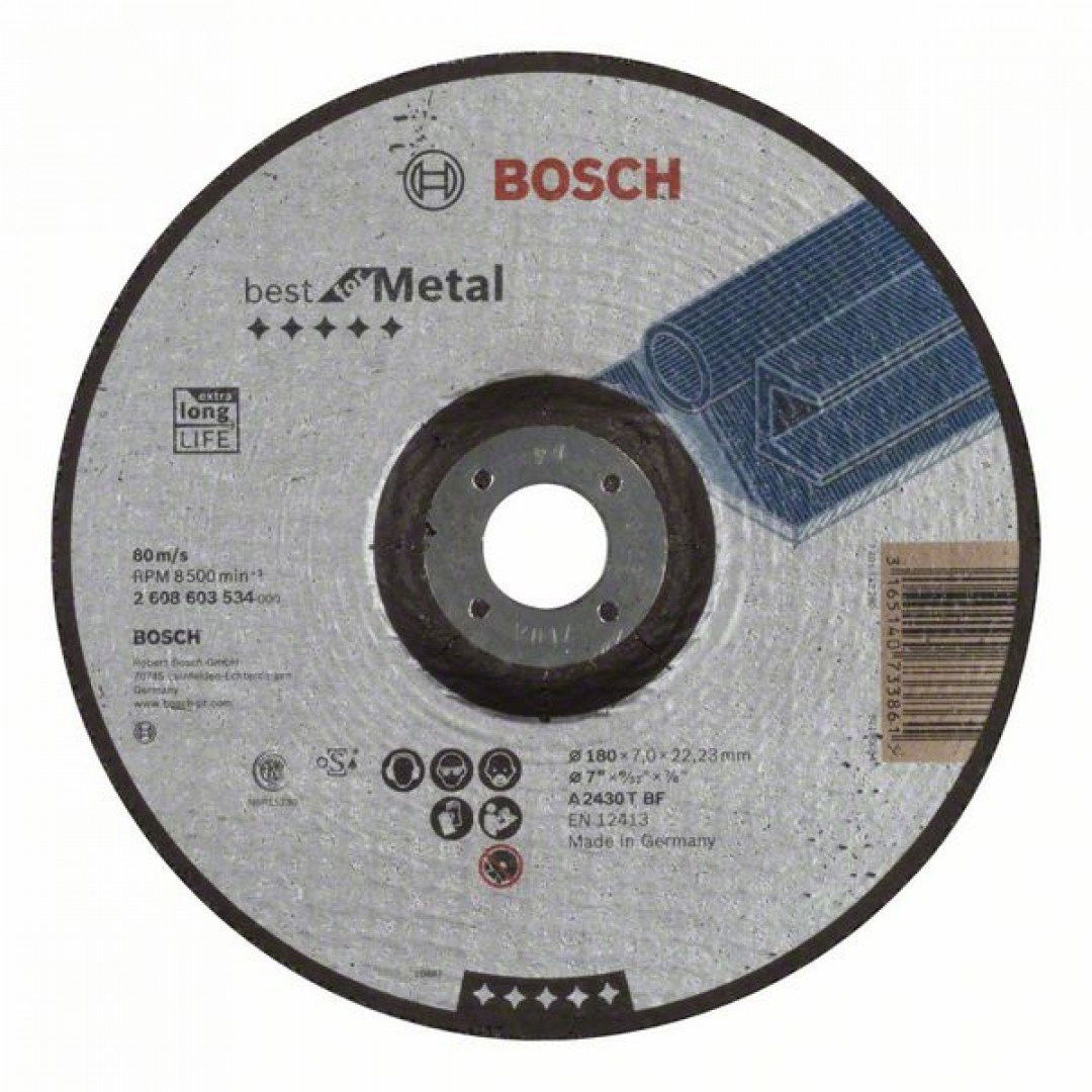 Bosch 2608603534 Best Metal csiszolótárcsa 180mm termék fő termékképe