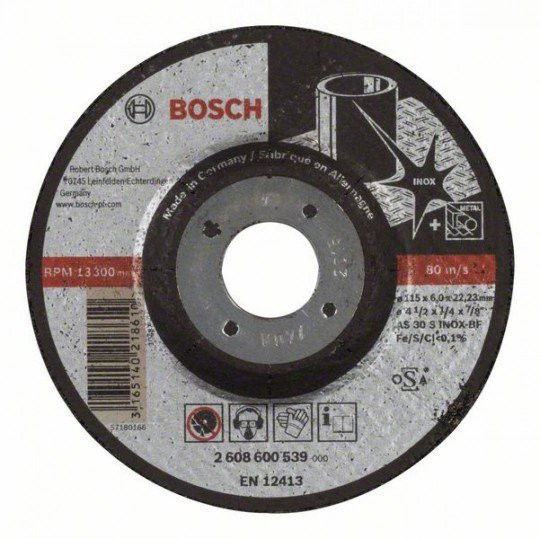 Bosch 2608600539 Expert for Inox csiszolótárcsa 115mm termék fő termékképe