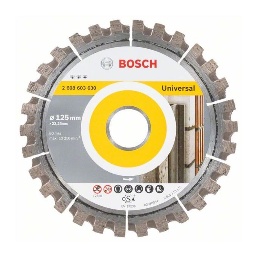 Bosch 2608603630 Best for Universal gyémánt darabolótárcsa 125mm termék fő termékképe