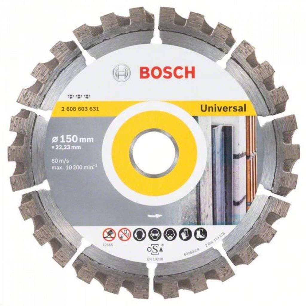 Bosch 2608603631 Best for Universal gyémánt darabolótárcsa 150mm termék fő termékképe
