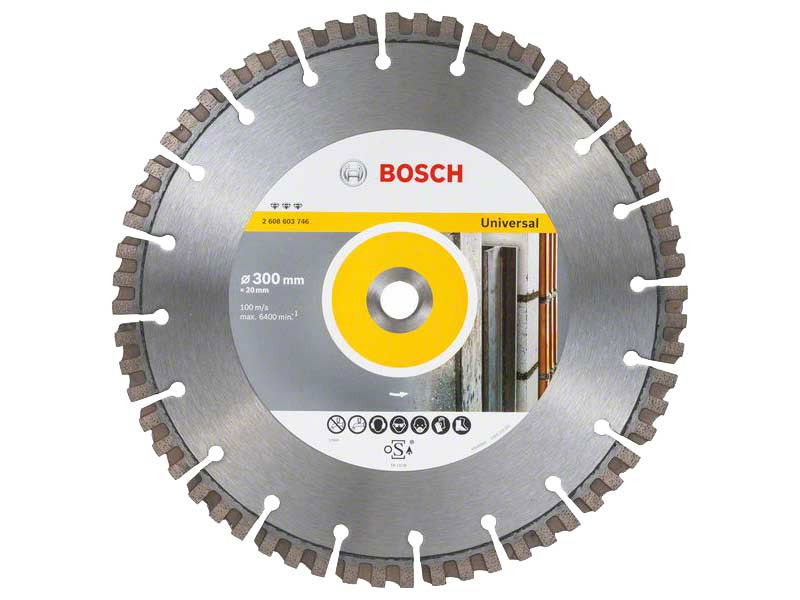 Bosch 2608603746 Best for Universal gyémánt darabolótárcsa 300mm termék fő termékképe