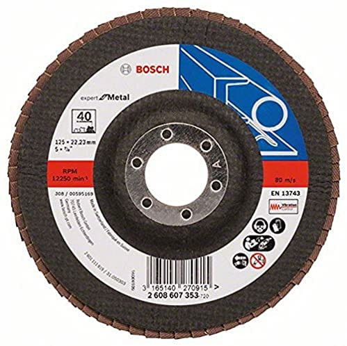 Bosch 2608607353 X551 Expert for Metal legyezőtárcsa fémhez 125mm P40 termék fő termékképe