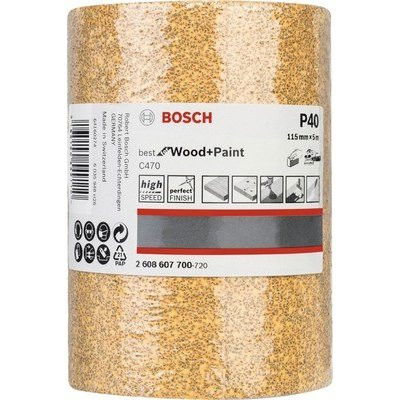 Bosch 2608607700 C470 Best for Wood and Paint 115x5000mm P40 termék fő termékképe
