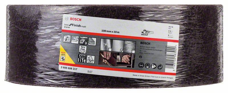 Bosch 2608608217 N476 Best for Finish Coarse filckorong 100mm 10m nagyon finom A piros termék fő termékképe
