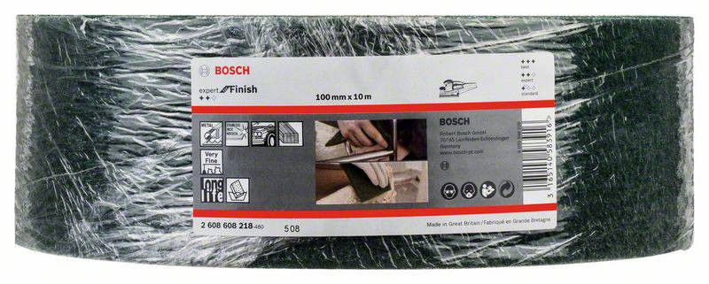 Bosch 2608608218 N476 Best for Finish Coarse filckorong 100mm 10m nagyon finom GP zöld termék fő termékképe