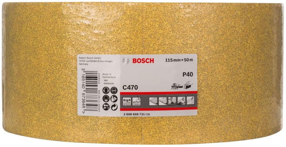 Bosch 2608608731 C470 Best for Wood and Paint 115mm 50m P40 termék fő termékképe