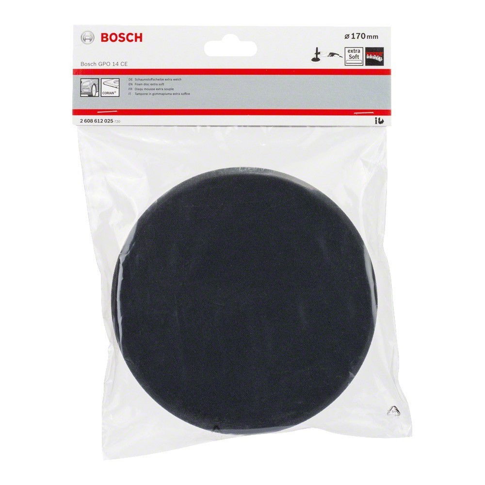Bosch 2608612025 Csiszolószivacs korong 170mm extra lágy termék fő termékképe