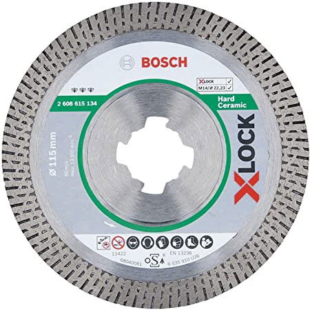 Bosch 2608615134 X-LOCK Best for Hard Ceramic gyémánt vágótárcsa 115mm termék fő termékképe