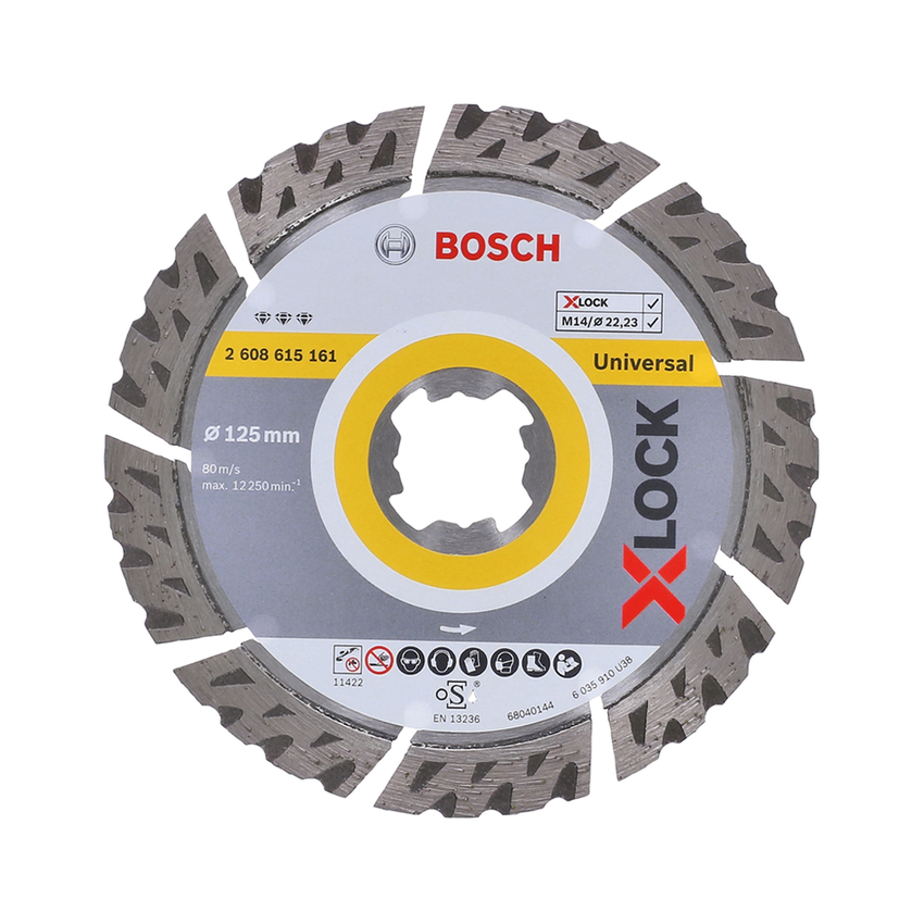 Bosch 2608615161 X-LOCK Best for Universal gyémánt vágótárcsa 125mm termék fő termékképe
