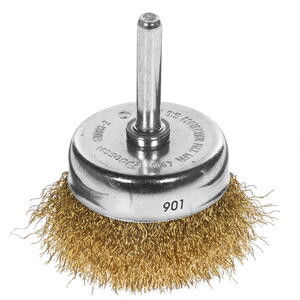 Bosch 2608622008 Csészekefe hullámosított drótból rézbevonattal 50mm 6-os szár termék fő termékképe