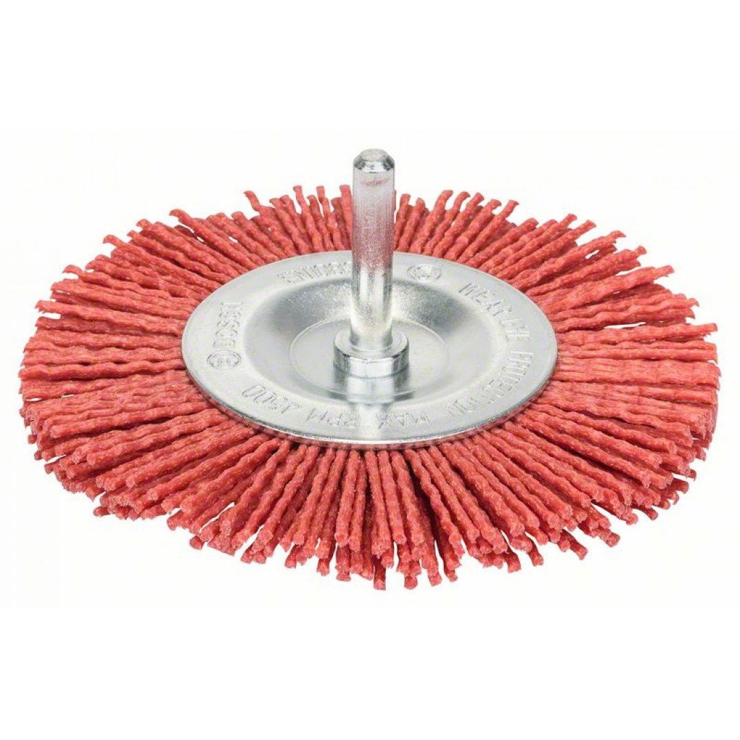 Bosch 2608622055 Drótkorong Nylon sörtékkel 100mm 6-os szár termék fő termékképe