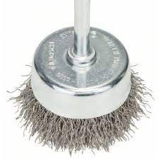 Bosch 2608622118 Csészekefe hullámosított drótból 60mm 6-os szár termék fő termékképe