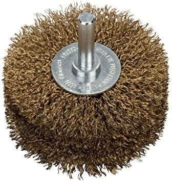 Bosch 2608622130 Drótkefe hullámosított drótból rézbevonattal 80mm 6-os szár termék fő termékképe