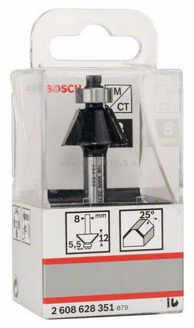 Bosch 2608628351 Standard for Wood 25°-os felsőmaró termék fő termékképe