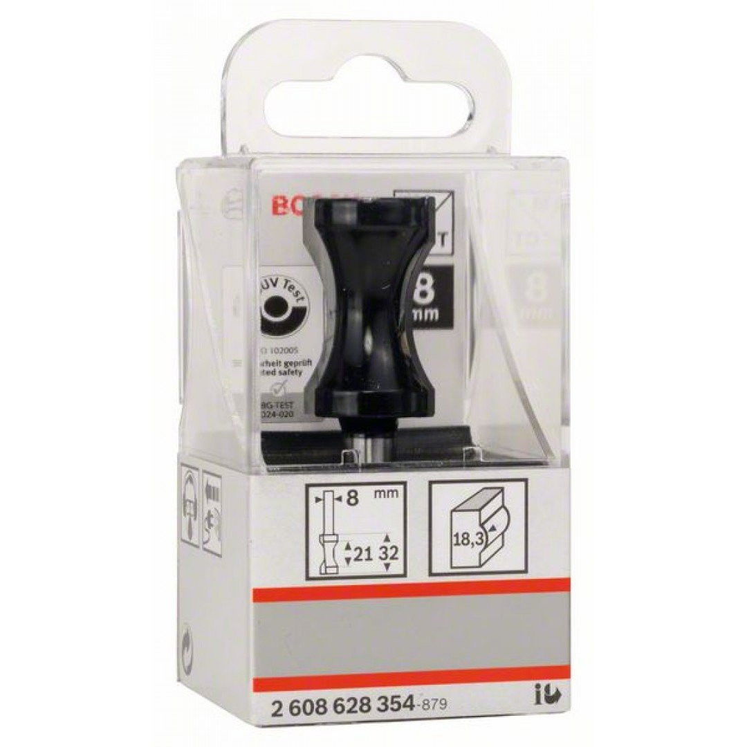 Bosch 2608628354 Standard for Wood félpálcatag-maró 20,6mm termék fő termékképe