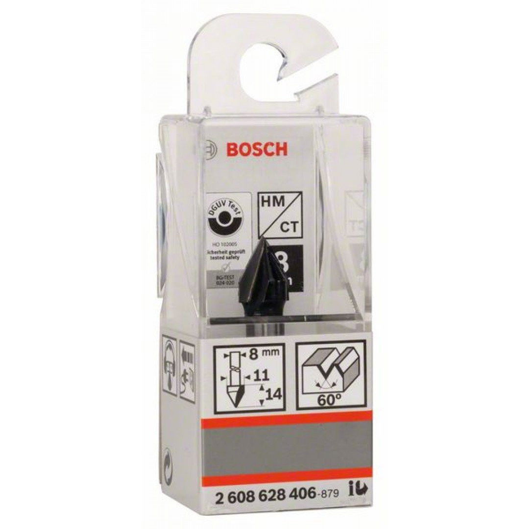 Bosch 2608628406 Standard for Wood V-Groove V-horonymaró 13,7mm termék fő termékképe