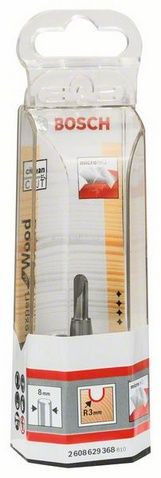 Bosch 2608629368 Expert for Wood félgömbölyű horonymaró 6mm termék fő termékképe
