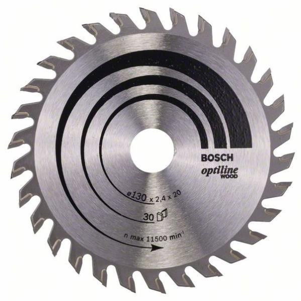 Bosch 2608640582 körfűrészlap 130x20/16mm Z=20 termék fő termékképe