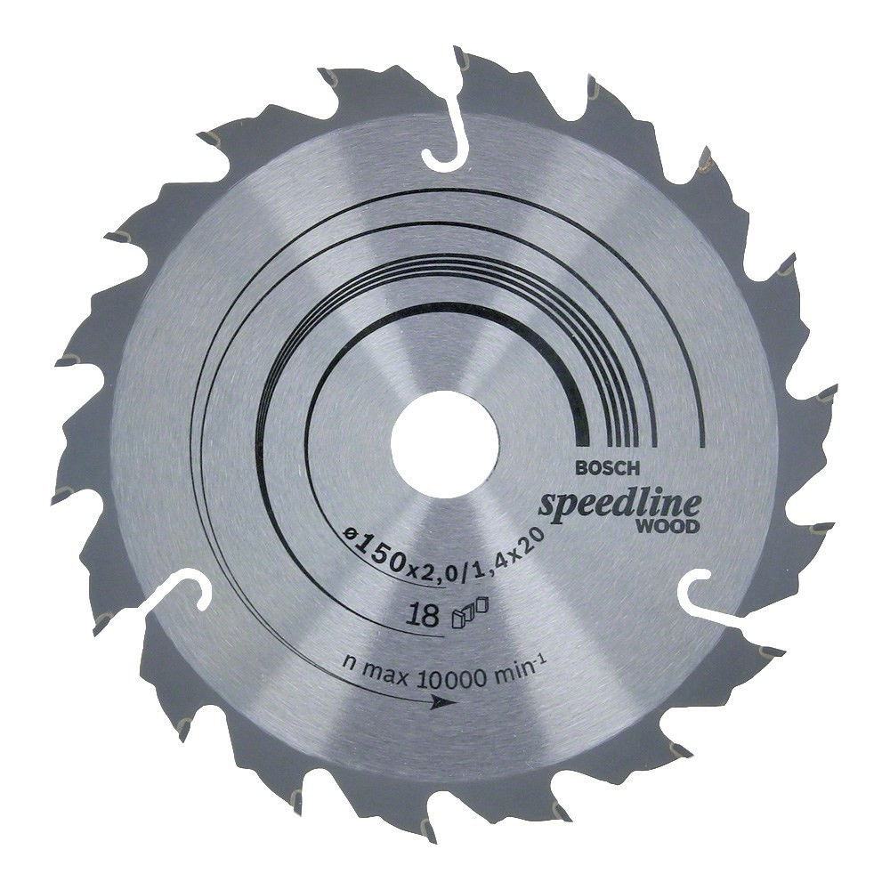 Bosch 268640781 körfűrészlap 150x20mm Z=18 termék fő termékképe