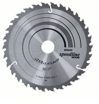 Bosch 268640803 körfűrészlap 210x30mm Z=30 termék fő termékképe