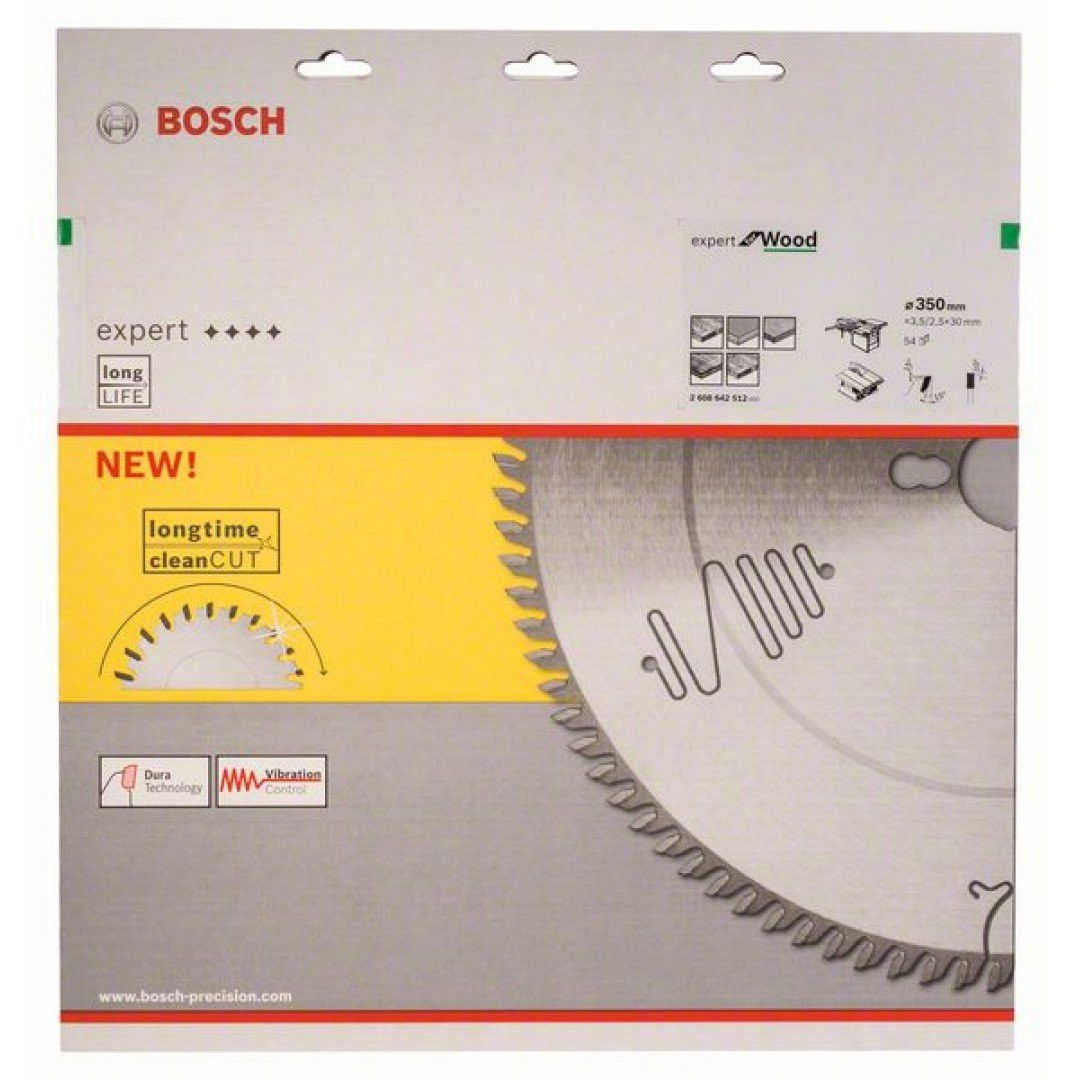 Bosch 2608642512 körfűrészlap 350x30mm Z=54 termék fő termékképe
